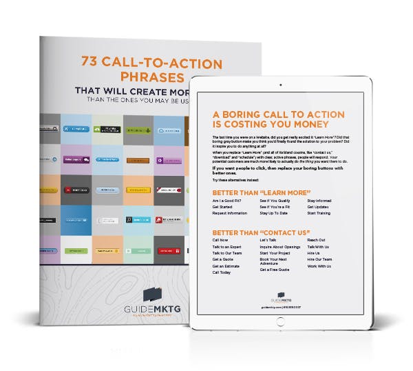73 “73 Call-to-Action Phrases” document